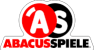 Logo von Abacus Spiele mit roten und schwarzen Elementen und den Buchstaben A und S.
