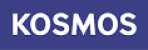 Logo mit dem Schriftzug 'KOSMOS' in weißen Buchstaben auf lila Hintergrund.